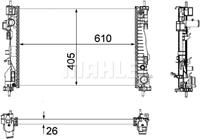 mahleoriginal Kühler, Motorkühlung Mahle Original CR 1178 000P