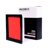 RIDEX Luftfilter NISSAN 8A0049 165460U800,165460U80A,1654641B00 Motorluftfilter,Filter für Luft 1654641B01,16546AX600,16546AX60A
