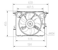 smart Koelventilatorwiel 47899