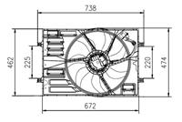 NRF Koelventilatorwiel 47950