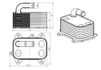 NRF Oliekoeler, motorolie 31837