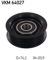 SKF Geleide rol/omdraairol v-snaren VKM64027