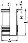 Zylinderlaufbuchse Kolbenschmidt 89420110