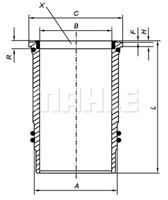 Cilindervoering 005WN0901