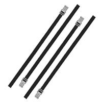 Pro Plus Set van 4x stuks caravan/camper fietsen spanbanden 150 cm -