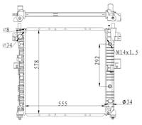 ssangyong Radiateur