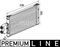 mahleoriginal Ölkühler, Automatikgetriebe Mahle Original CLC 74 000P