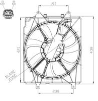 NRF Koelventilatorwiel 47934