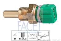 Sensor, Kühlmitteltemperatur Facet 7.3204