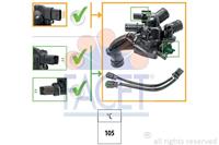 Thermostat, Kühlmittel Facet 7.8866K