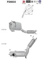 AS Partikelfilter, uitlaatinstallatie FD5033