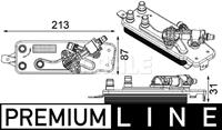 Mahle Oliekoeler, automatische transmissie CLC90000P