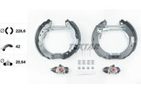 Bremsbackensatz Hinterachse Textar 84050000