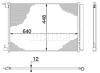 mercedes-benz Condensor, airconditioning AC412000S