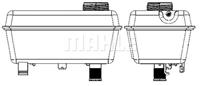 mahleoriginal Ausgleichsbehälter, Kühlmittel Mahle Original CRT 27 000S