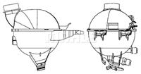 mahleoriginal Ausgleichsbehälter, Kühlmittel Mahle Original CRT 17 000S