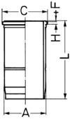 Zylinderlaufbuchse Kolbenschmidt 89886110