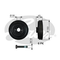 citroen Riemschijf, krukas DriveAlign TVD1005A