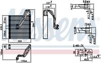 Nissens Verdamper, airconditioning 92363