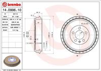 Brembo Remtrommel 14D99610