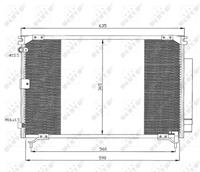 toyota Condensor, airconditioning 35339