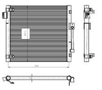 tesla Condensor airconditioning