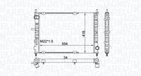 fiat Radiateur BM1543