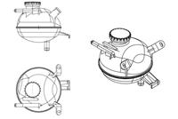 Ausgleichsbehälter, Kühlmittel NRF 454084
