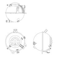 audi Expansietank, koelvloeistof 454082