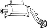 Volkswagen Partikelfilter, uitlaatinstallatie