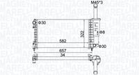 Magneti Marelli Radiateur BM1837