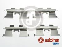 Autofren Accessoireset, schijfremblok D42689A