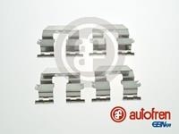 Autofren Accessoireset, schijfremblok D42918A