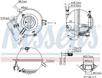 Nissens Expansietank, koelvloeistof 996116