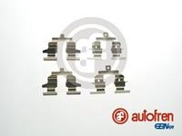 Autofren Accessoireset, schijfremblok D42822A