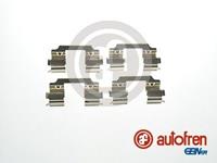 Autofren Accessoireset, schijfremblok D42478A