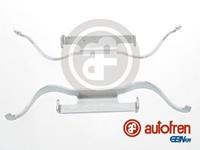 Autofren Accessoireset, schijfremblok D42556A