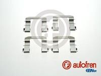 Autofren Accessoireset, schijfremblok D42868A