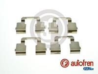 Autofren Accessoireset, schijfremblok D42951A