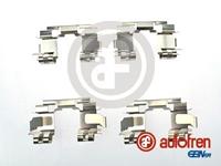 Autofren Accessoireset, schijfremblok D42692A