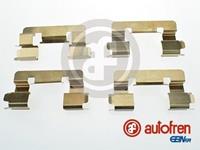 Autofren Accessoireset, schijfremblok D42632A