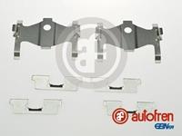 Autofren Accessoireset, schijfremblok D42636A