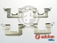 Autofren Accessoireset, schijfremblok D42677A