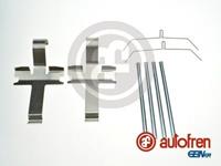 Autofren Accessoireset, schijfremblok D43029A