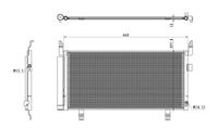 subaru Condensor, airconditioning