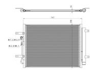 hyundai Condensor, airconditioning