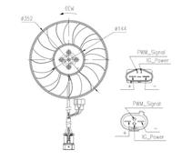 NRF Koelventilatorwiel 47969