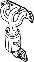 Katalysator vorne Bosal 090-202