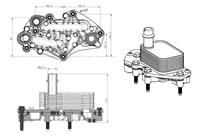 Ölkühler, Motoröl NRF 31842