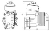 NRF Oliekoeler, motorolie 31838